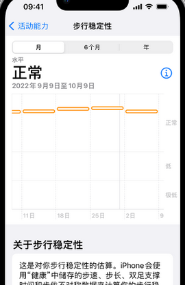 昌平iPhone手机维修如何在iPhone开启'步行稳定性通知'