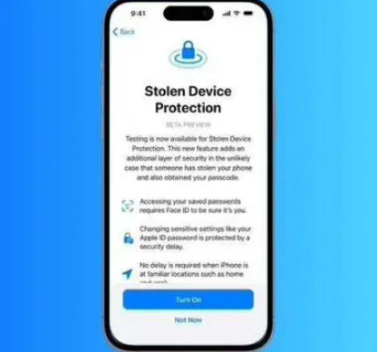 昌平苹果授权维修店分享被盗设备保护功能开启方法 