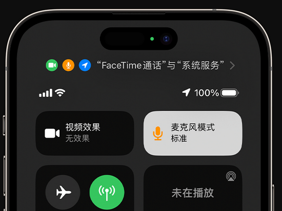 昌平苹果授权维修网点分享iPhone在通话时让你的声音更清晰 