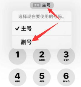 昌平苹果14维修店分享iPhone 14 Pro Max使用副卡打电话的方法 